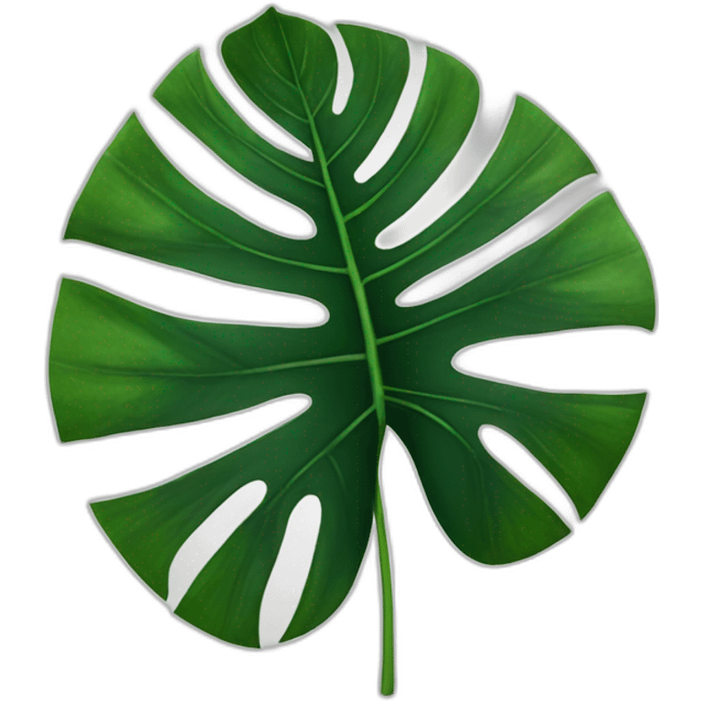 Leaf of monstera  emoji