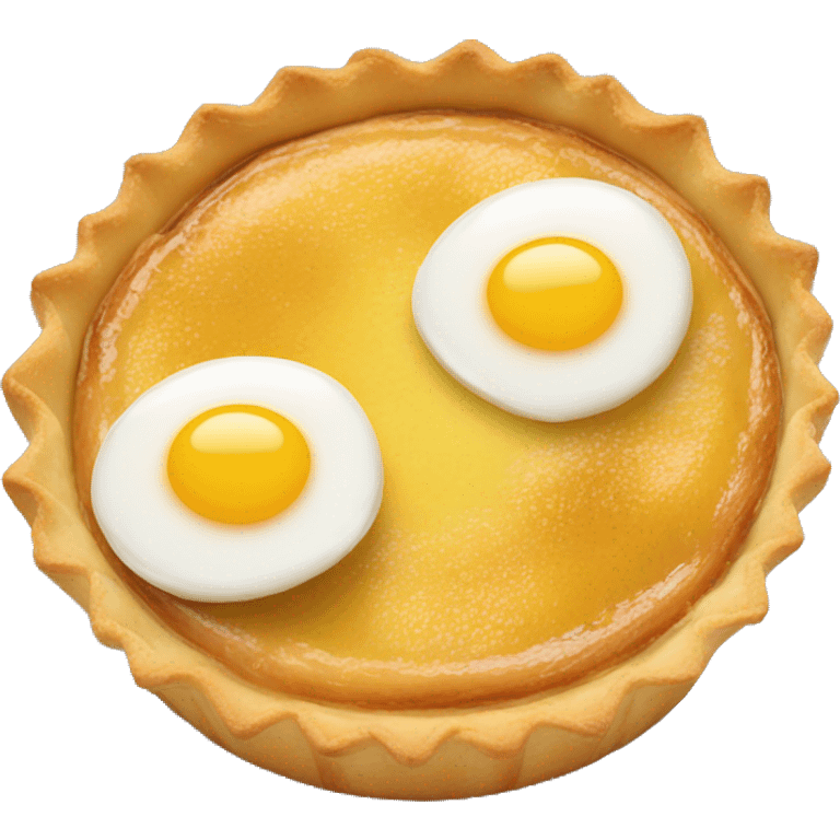 Egg tart emoji