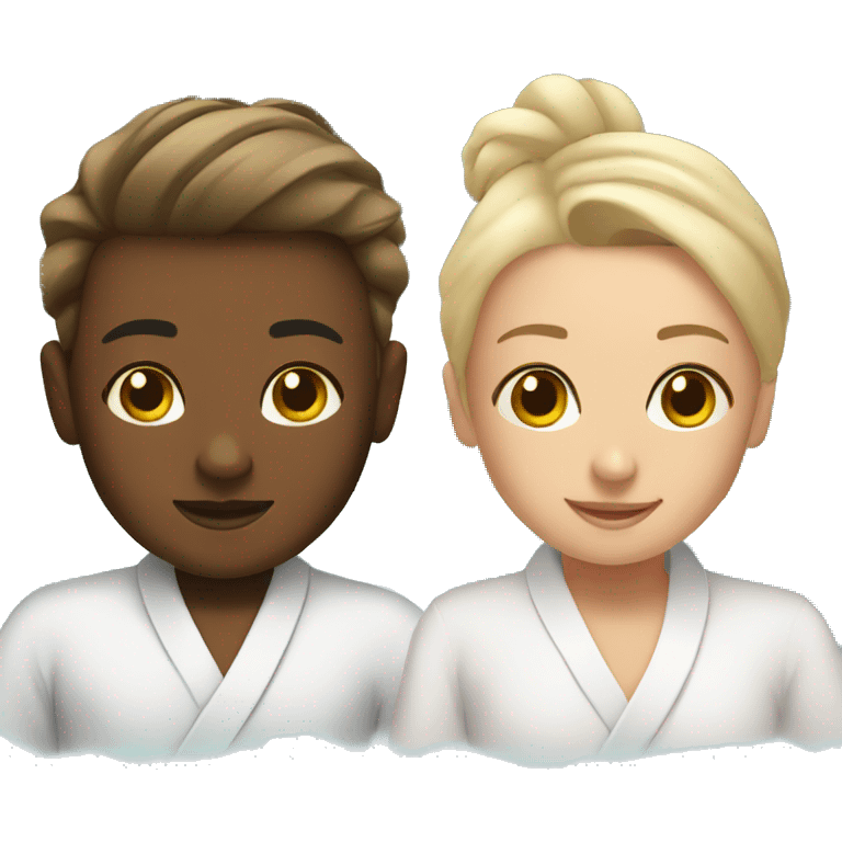 Spa day emoji