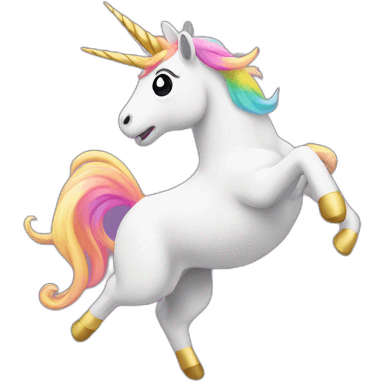 unicorn dancing emoji