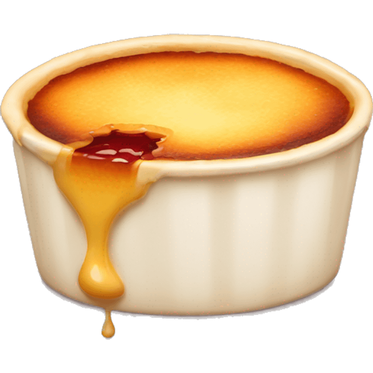 Creme brulee emoji