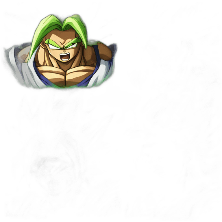 Legendary sayan Broly [Dragon ball super] emoji