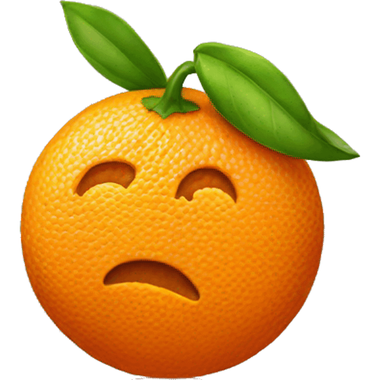 orange emoji