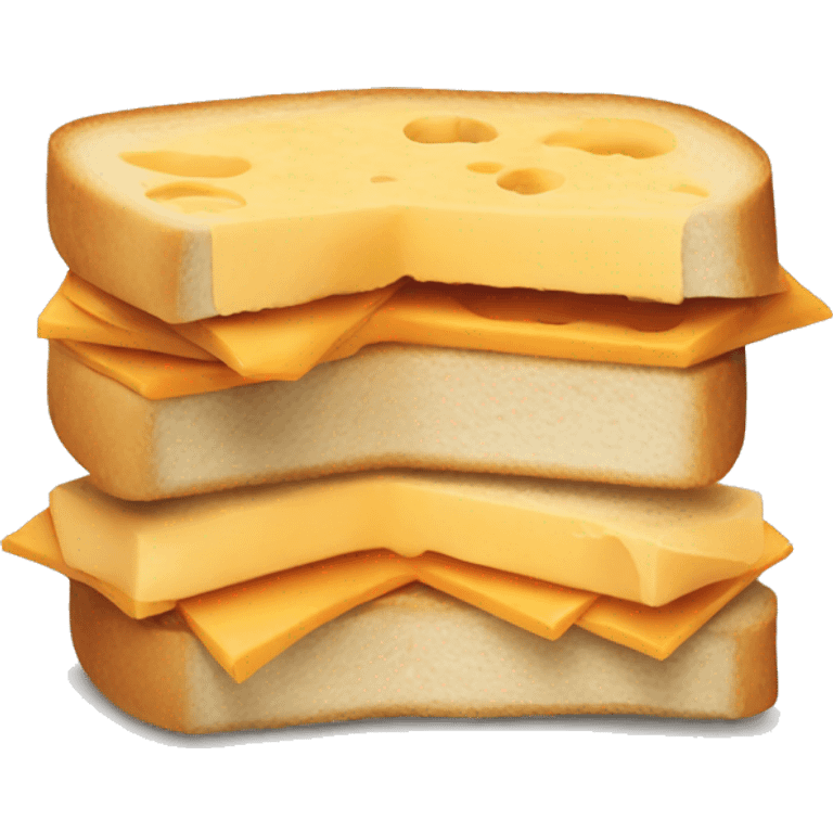 sandwich with cheddar emoji