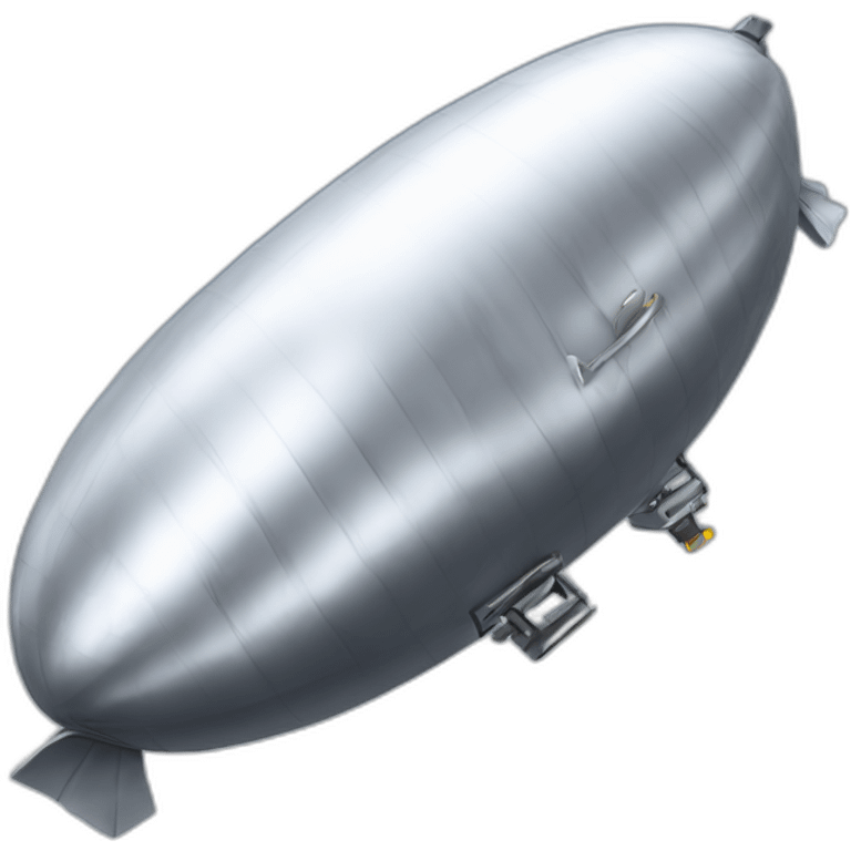 silver blimp emoji