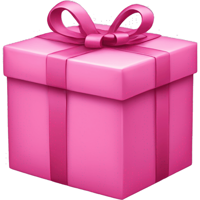 Pink present emoji