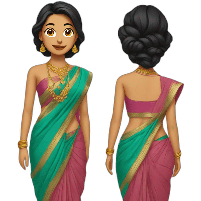 saree emoji