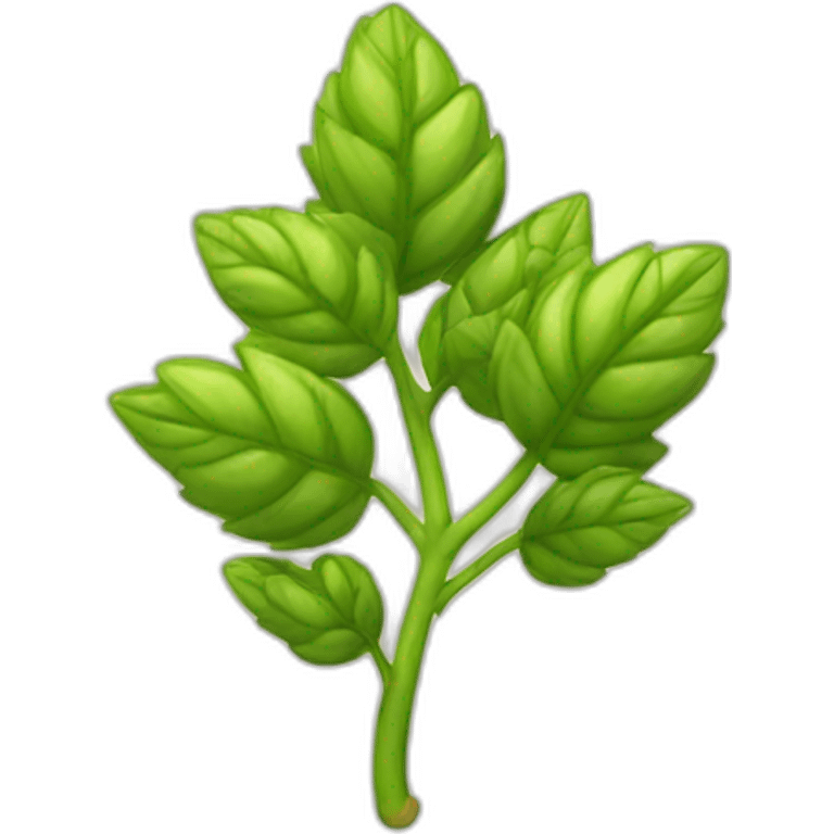 a hop plant emoji