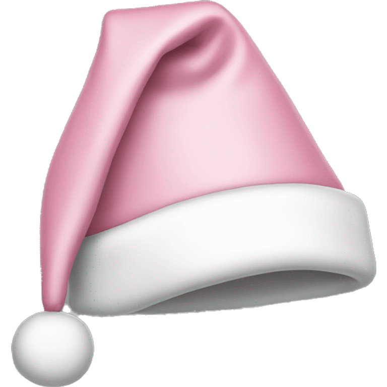 light pink santa hat emoji