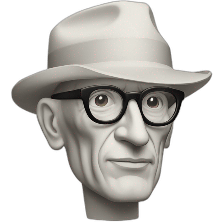 Face Le Corbusier architecte emoji