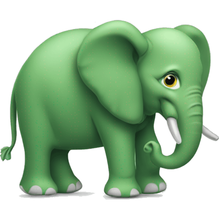 green elephant emoji