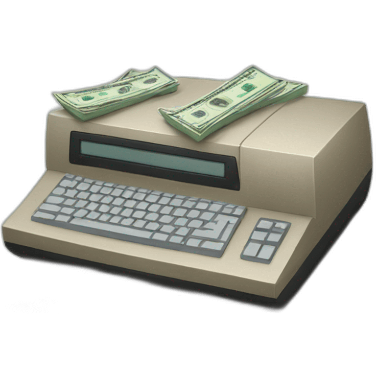 computer money emoji