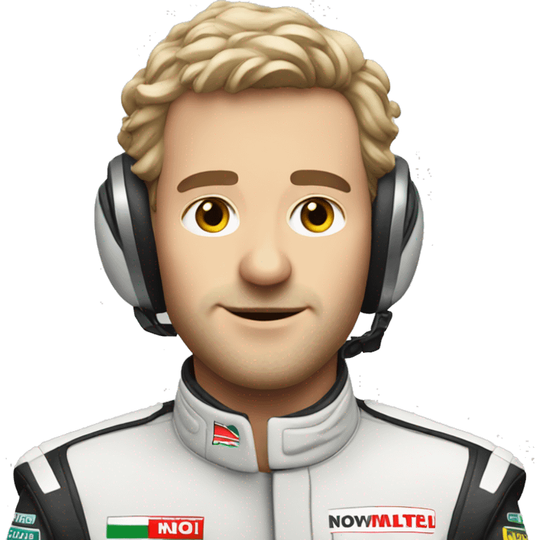 Formula 1 driver emoji