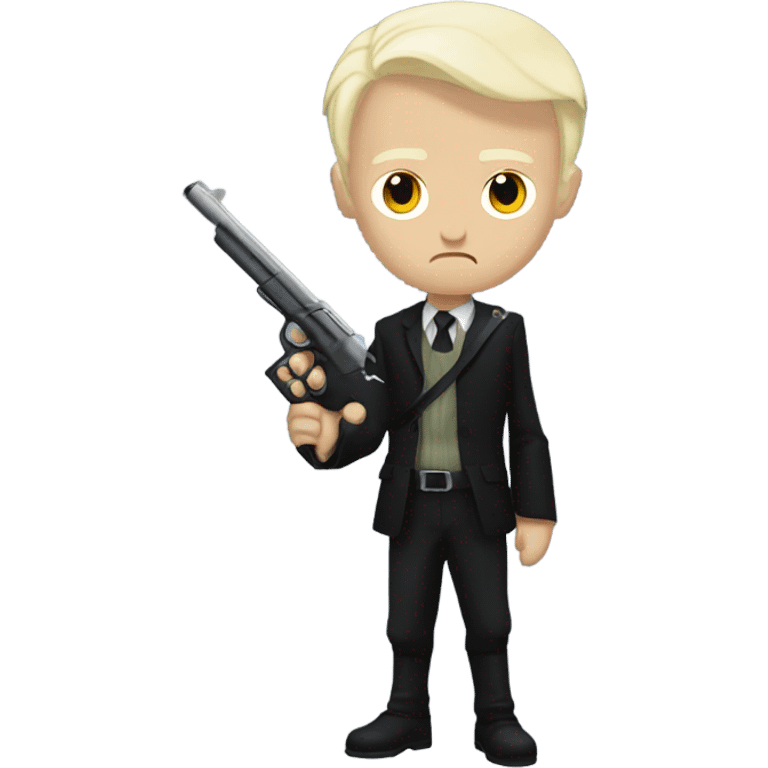 Draco Malloy gun emoji