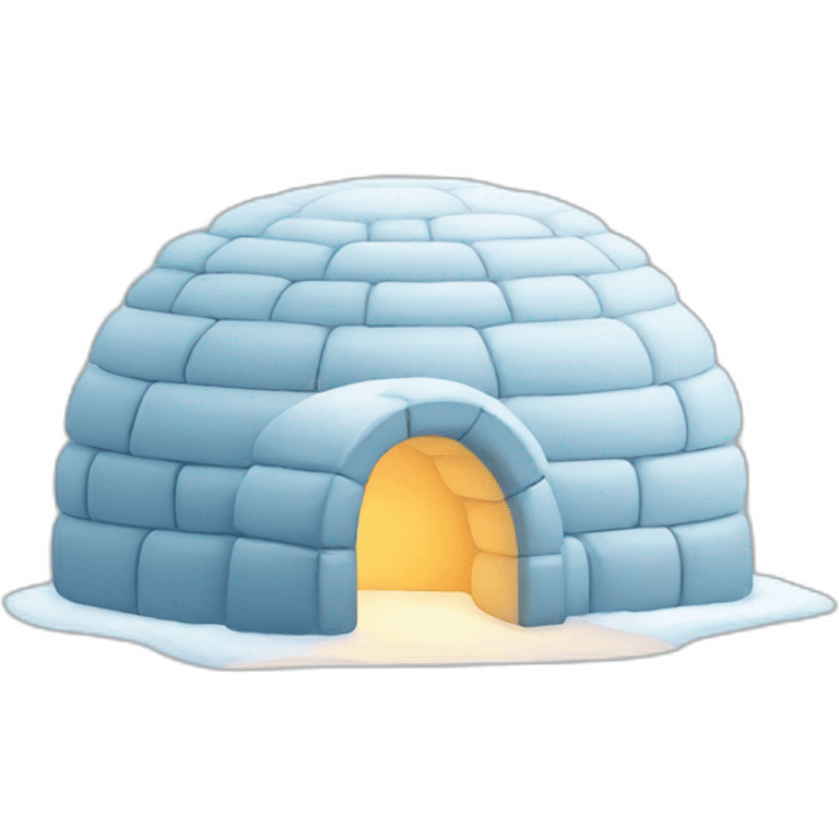 igloo big question mark emoji