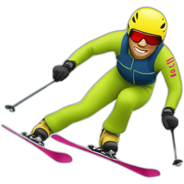 skier emoji