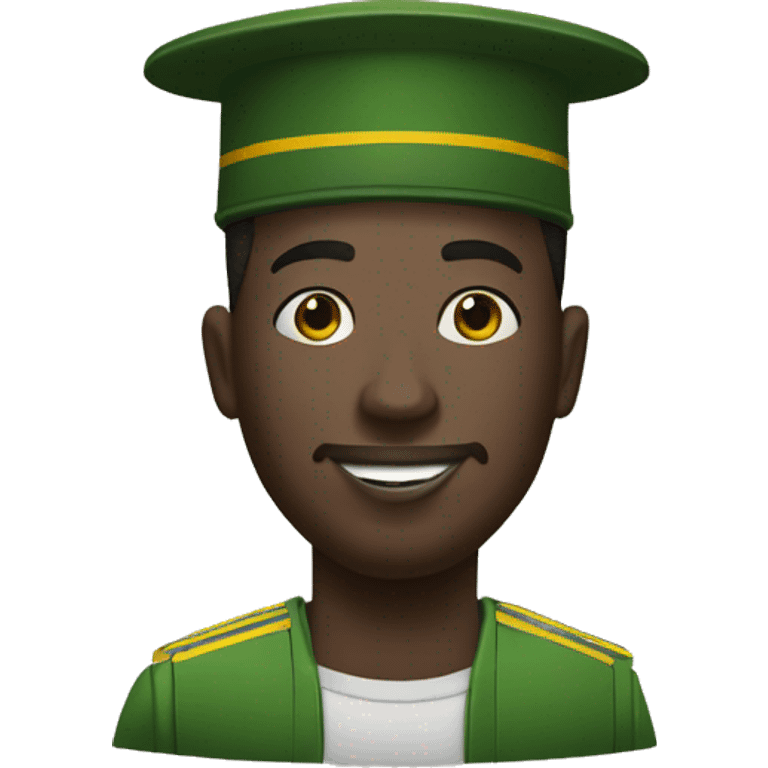 Ousmane sonko sur une poubelle emoji