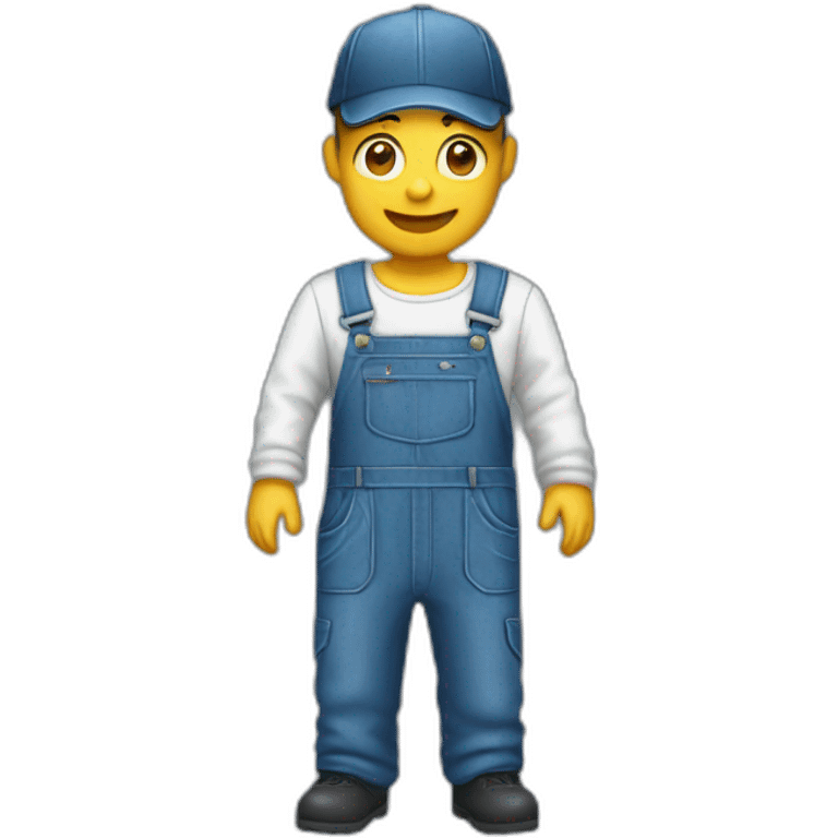 Coverall overalls emoji