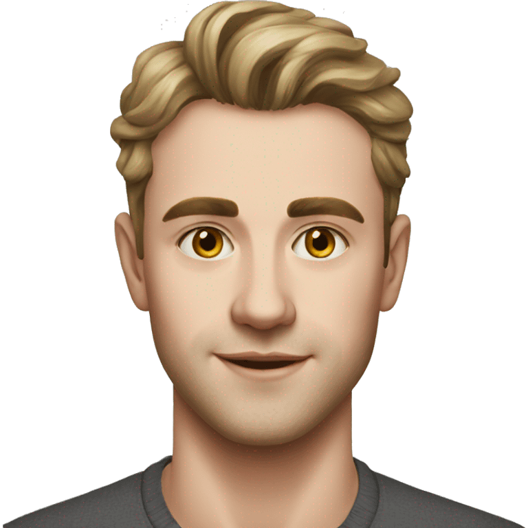 Portrait, British Male, mid 20s, named Charlie emoji