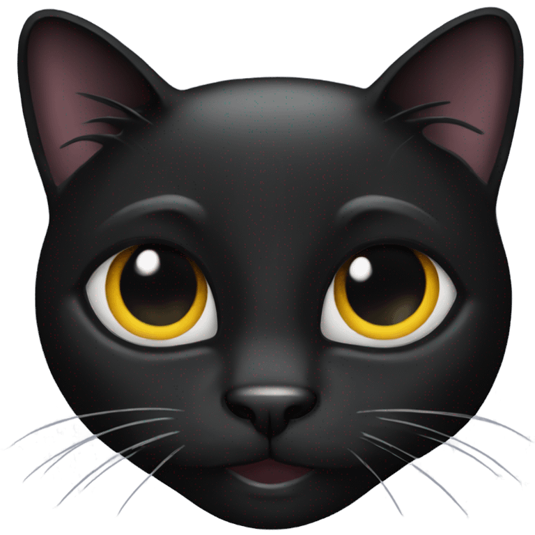 Black cat  emoji