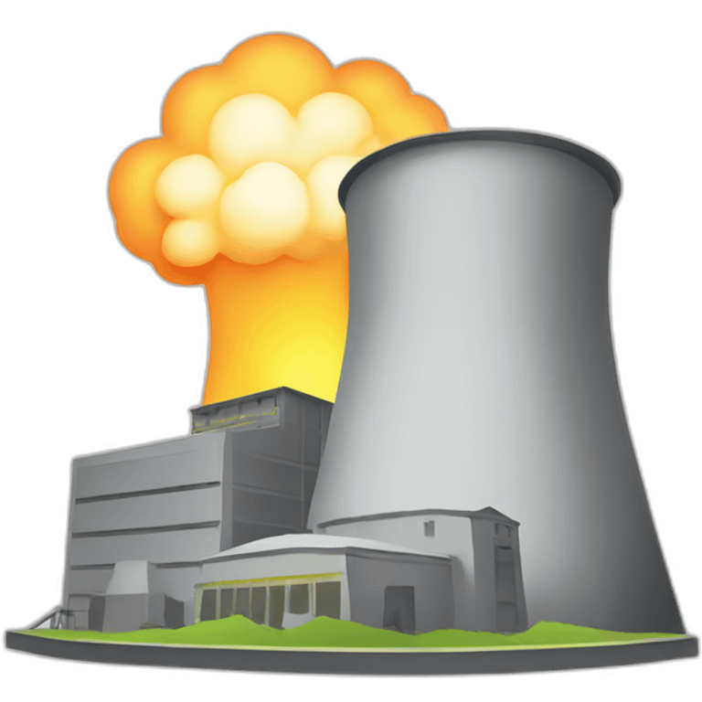 Nuclear plant emoji