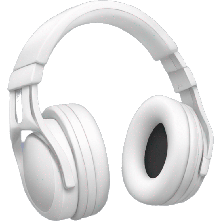 white headphones emoji