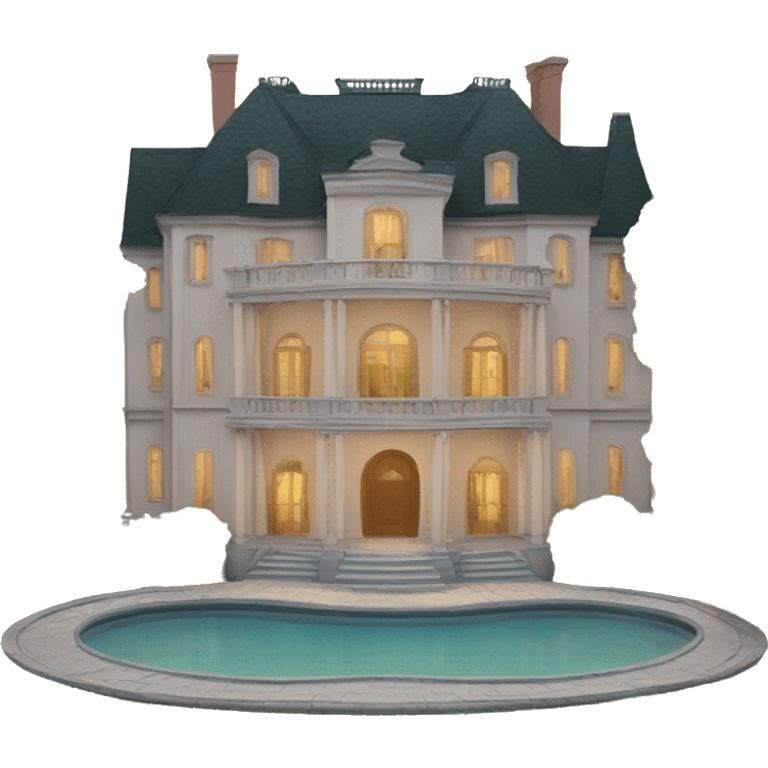 mansion emoji