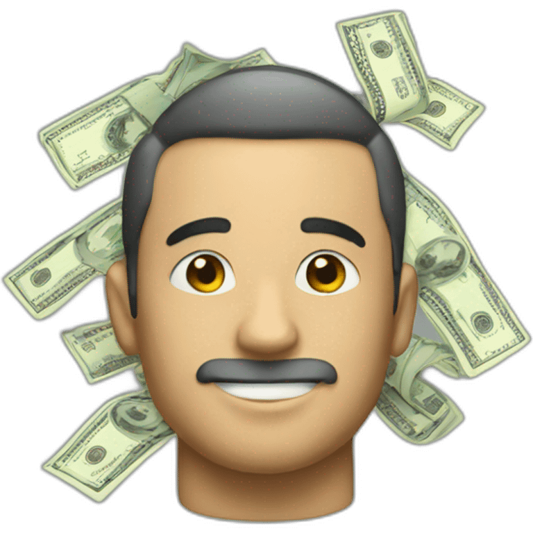 A los of money emoji