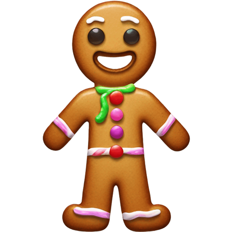 Gingerbread man  emoji