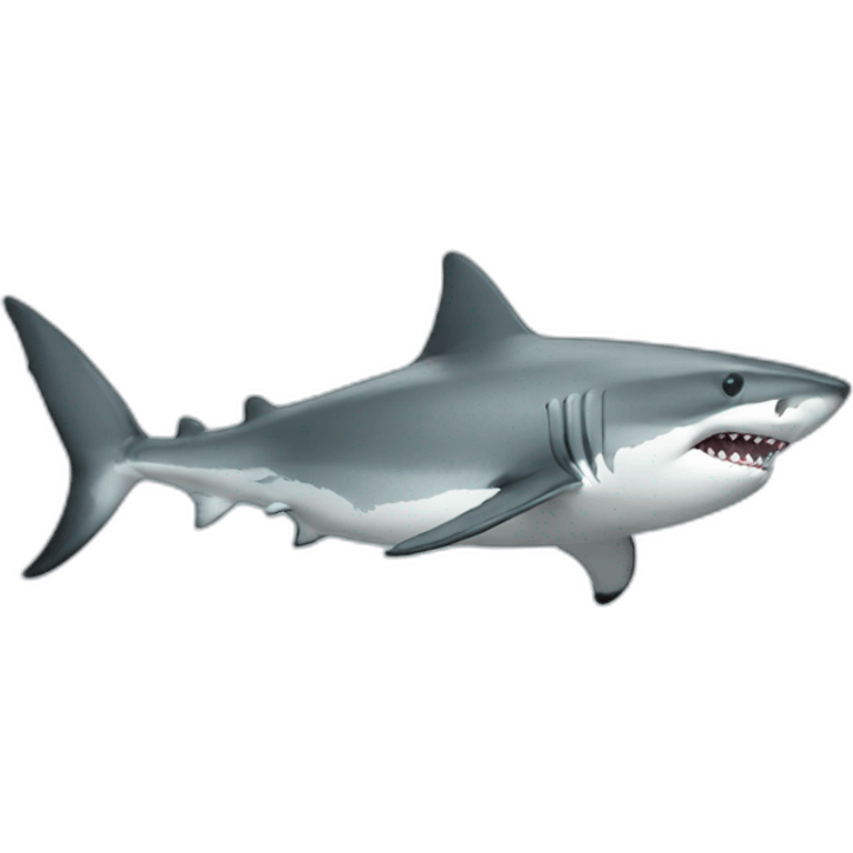 white shark emoji