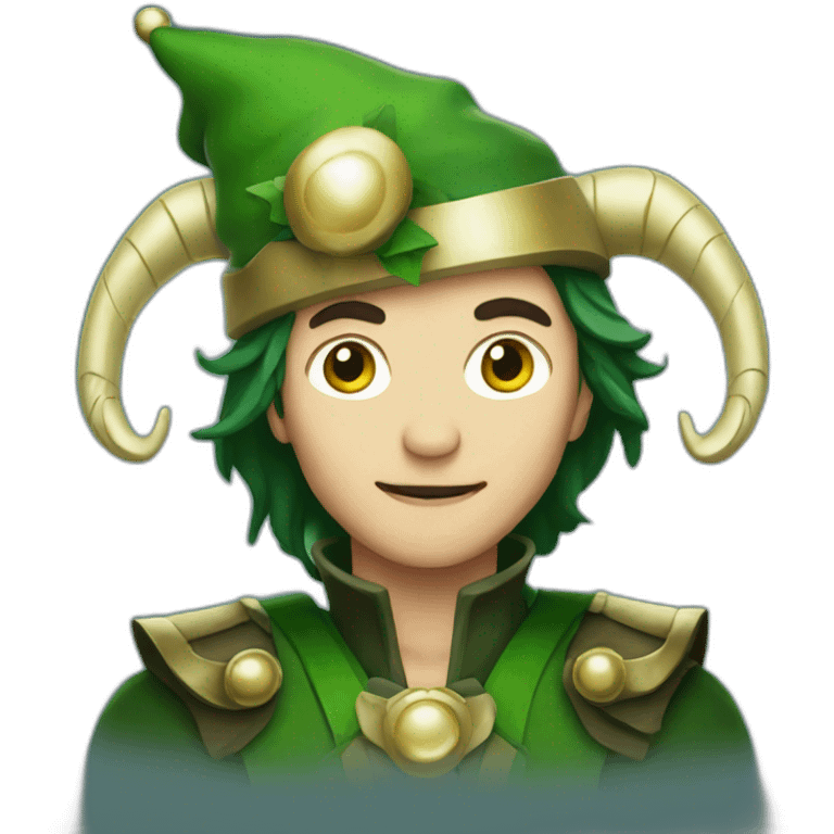 christmas loki emoji