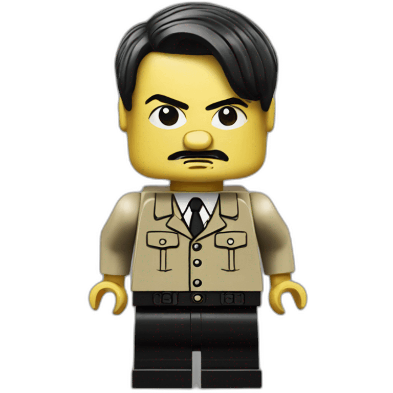 hitler lego figure emoji