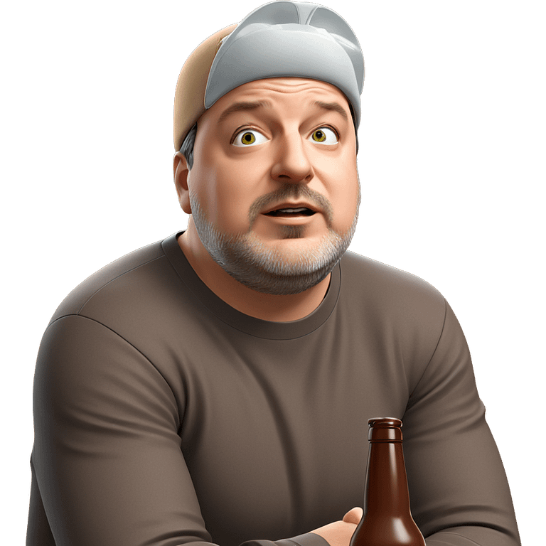 guy with bottle indoors emoji