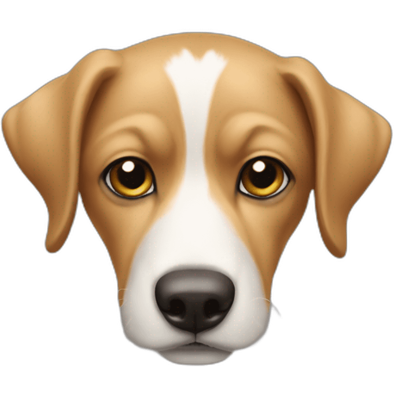 Lachender hund emoji