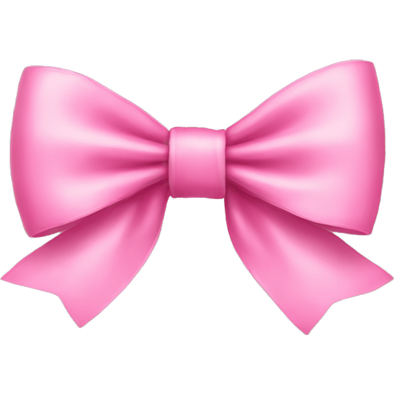 Pink bow emoji