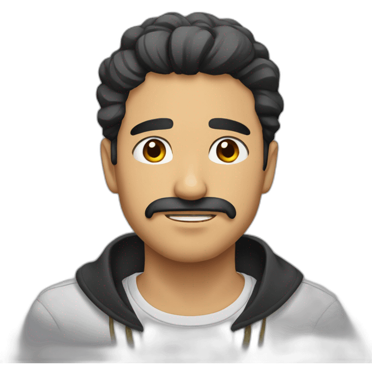 Mexican man anime emoji