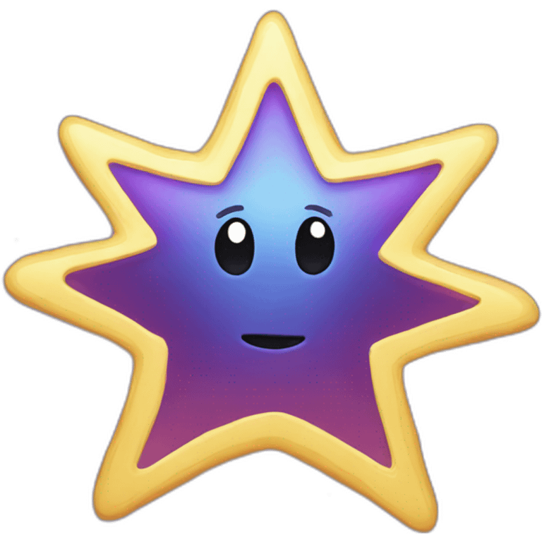 Star shine void  emoji