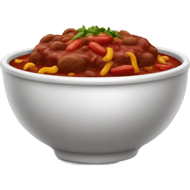 Bowl of chili con carne  emoji