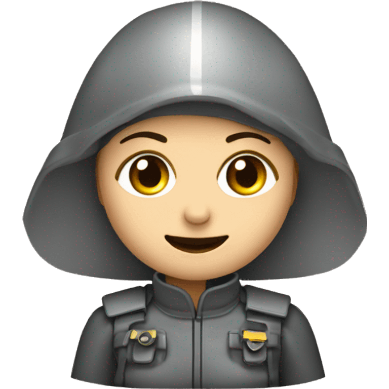 GuGuardia de seguridad mujer emoji