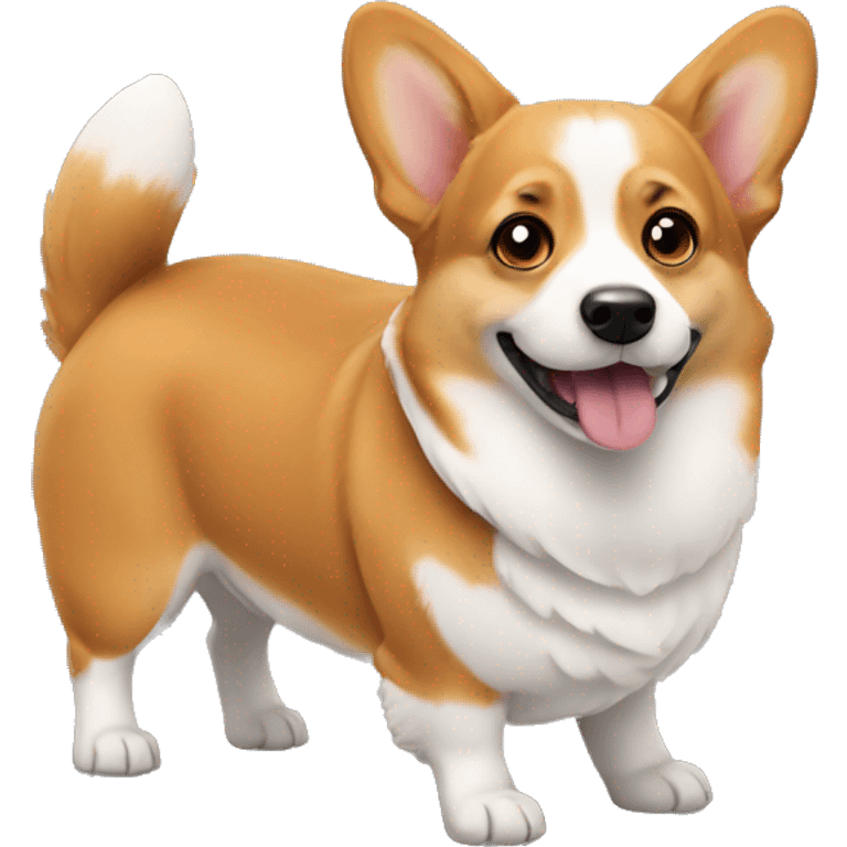 Corgi dog emoji