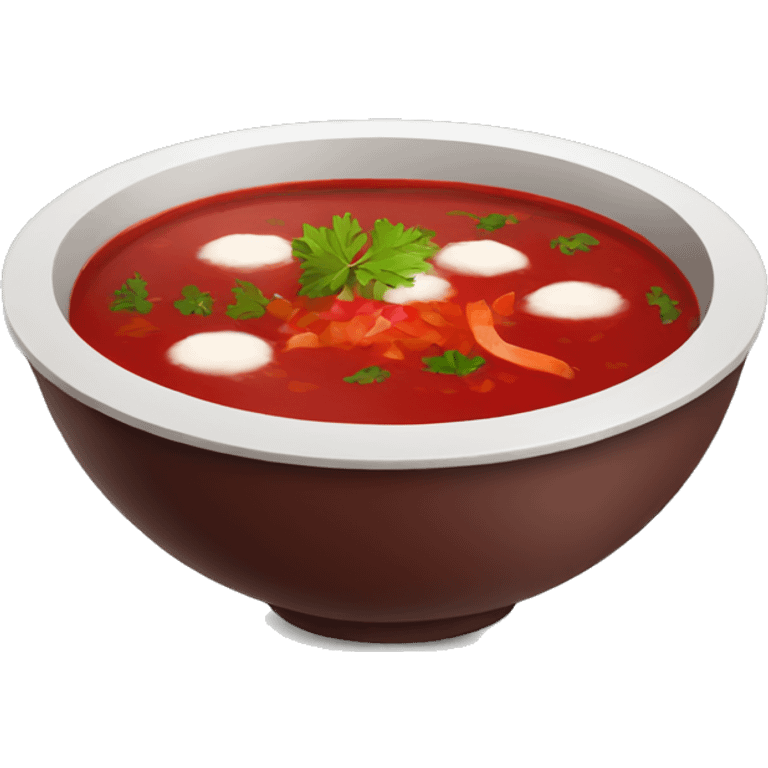 Borsch emoji