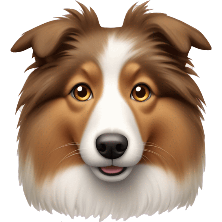 shetland sheepdog emoji