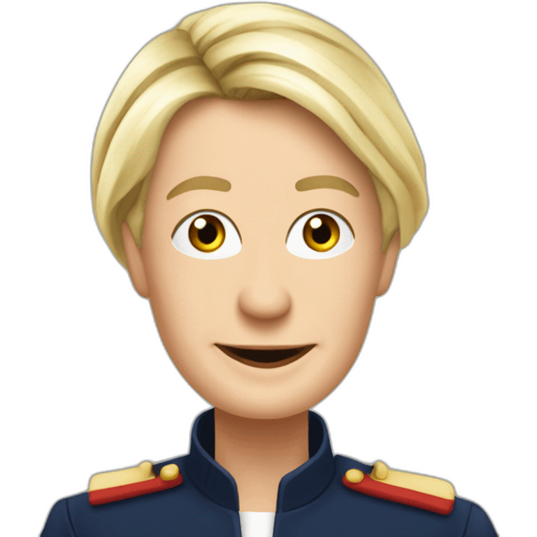 Marine Lepen quoi boit du vin rouge emoji