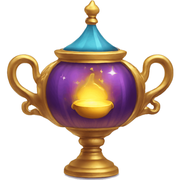 Magic lamp emoji