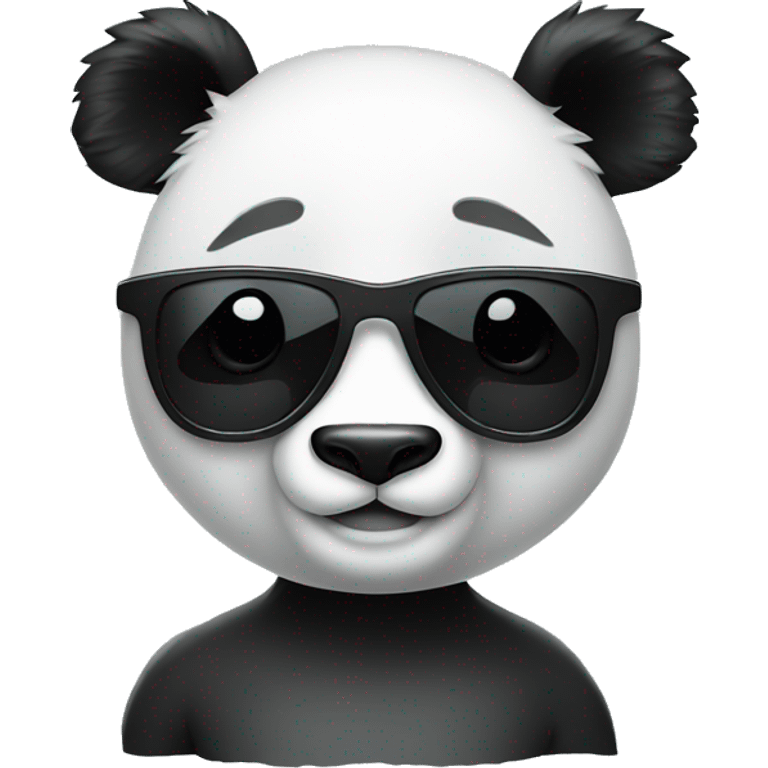 panda with sunglasses emoji