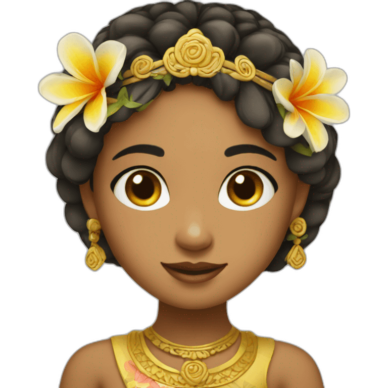 Balinese girl emoji