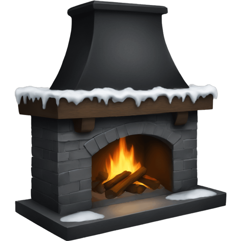 Winter blackFirePlace emoji