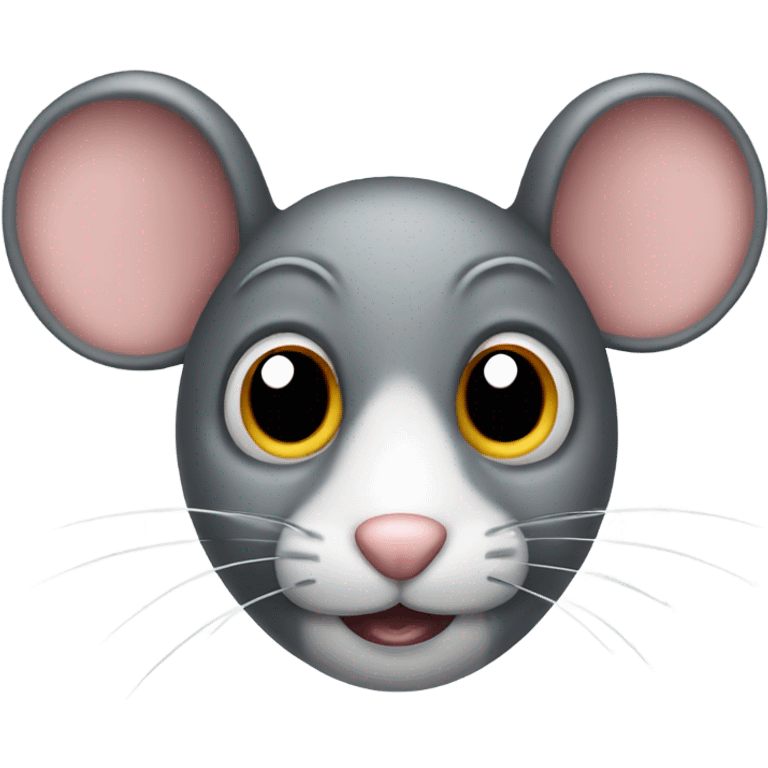 Mouse with x eyes emoji