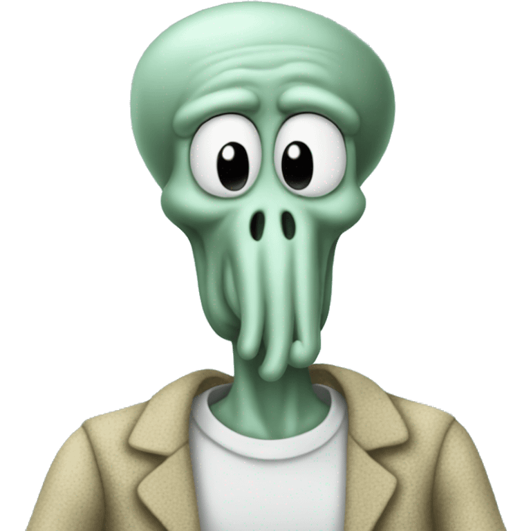 Squidward Tentacles  emoji