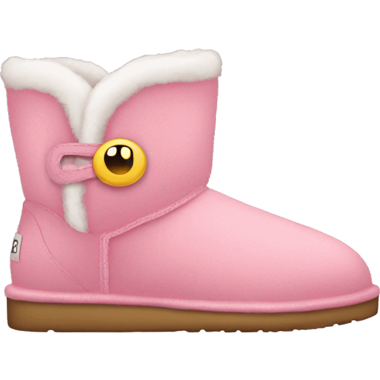 Uggs pink  emoji